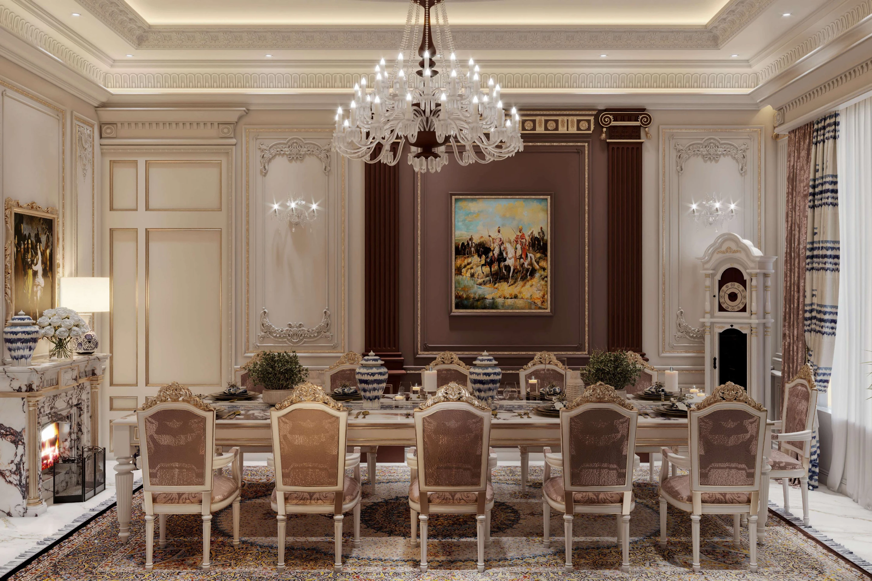 Luxurious Dining Room - 1