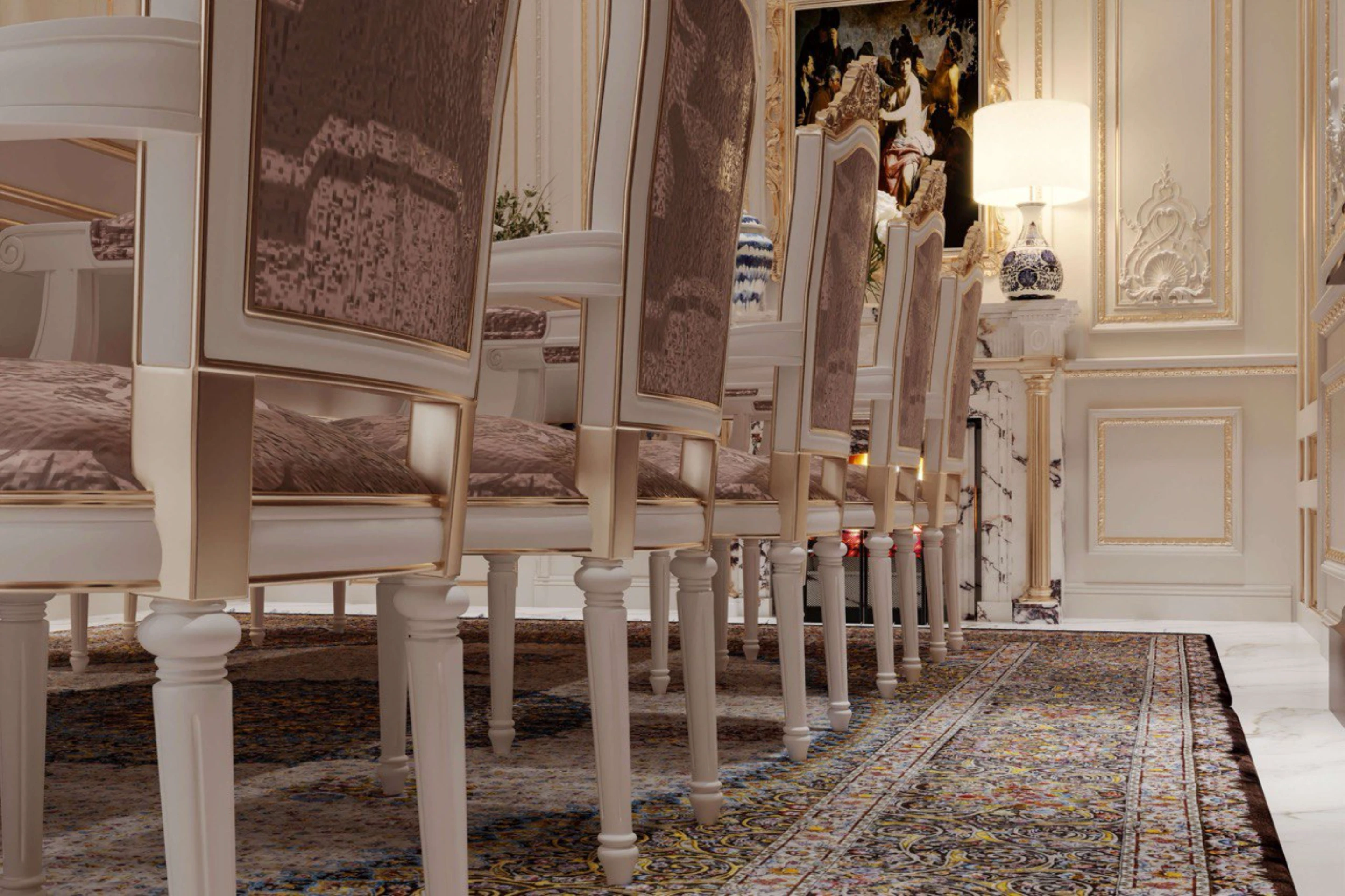 Luxurious Dining Room - 4