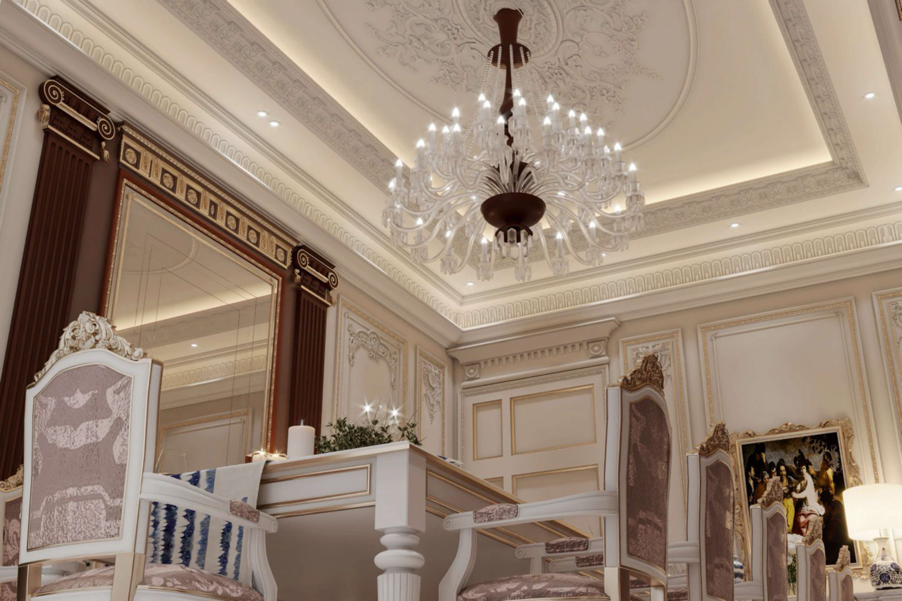 Luxurious Dining Room - 5